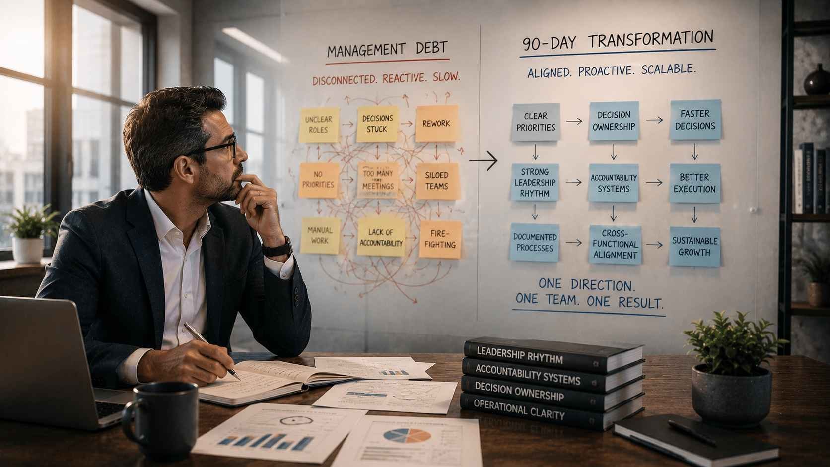 Your Business Has Grown — But Your Management System Hasn't: How a Fractional Integrator Fixes Management Debt