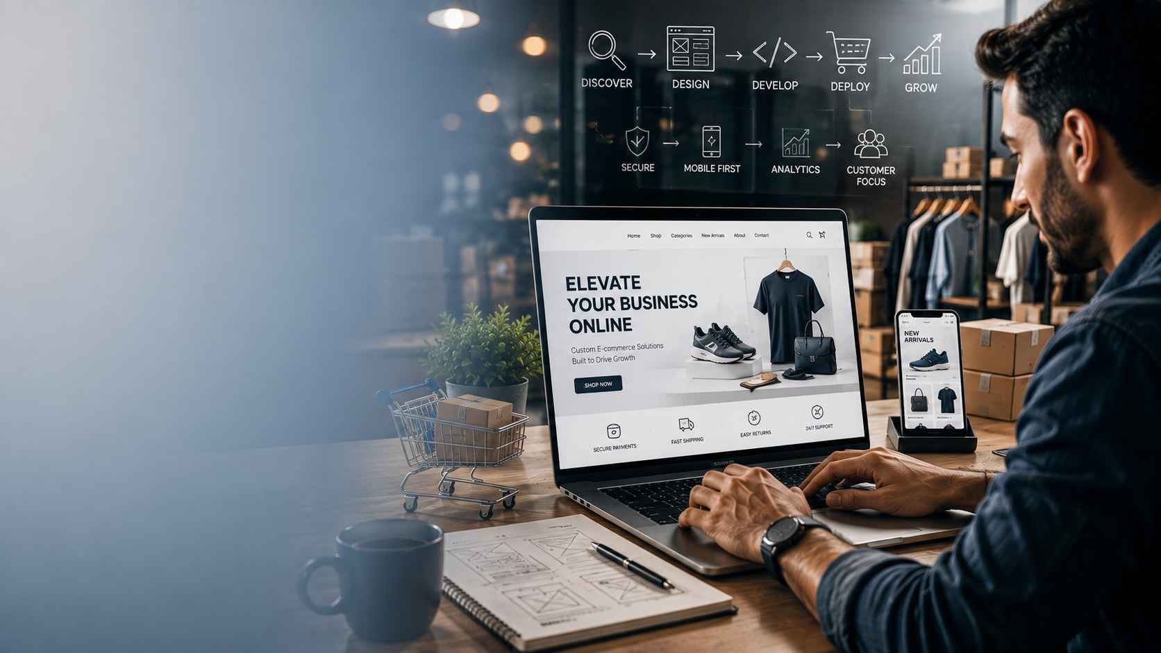 Elevate Your Business with Expert E-commerce Website Development Services