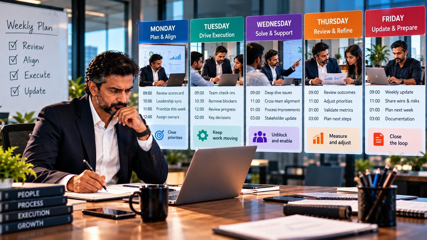 A Week in the Seat: What a Fractional Integrator Actually Does, Day by Day