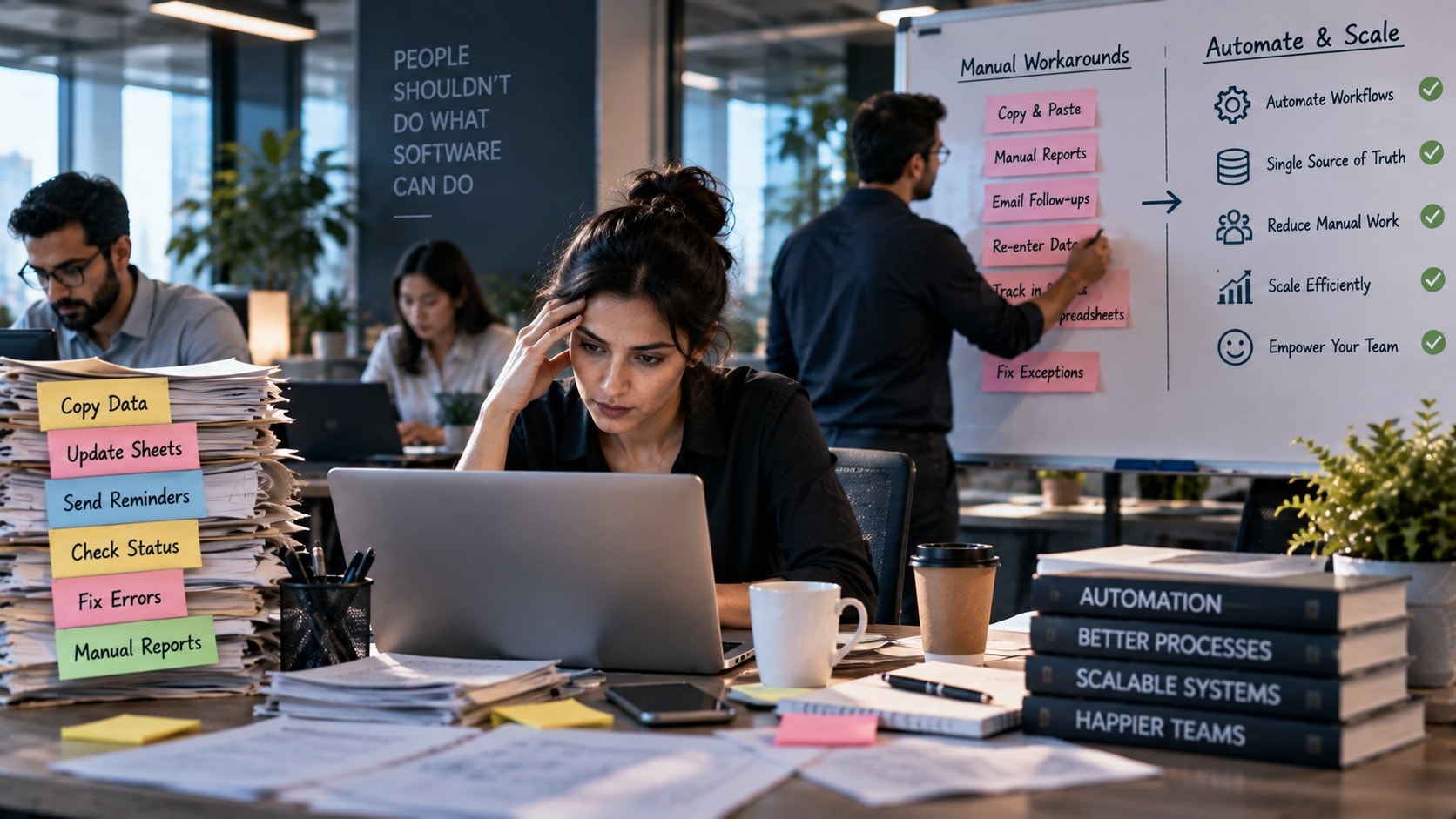 Your Best Employees Are Doing Work Your System Should Be Doing: The Hidden Cost of Human Workarounds