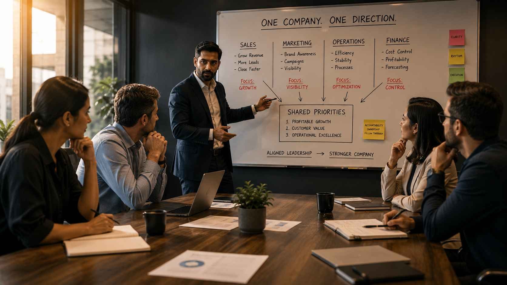 The Hidden Cost of Leadership Misalignment: How a Fractional Integrator Keeps Growing Companies Moving in One Direction