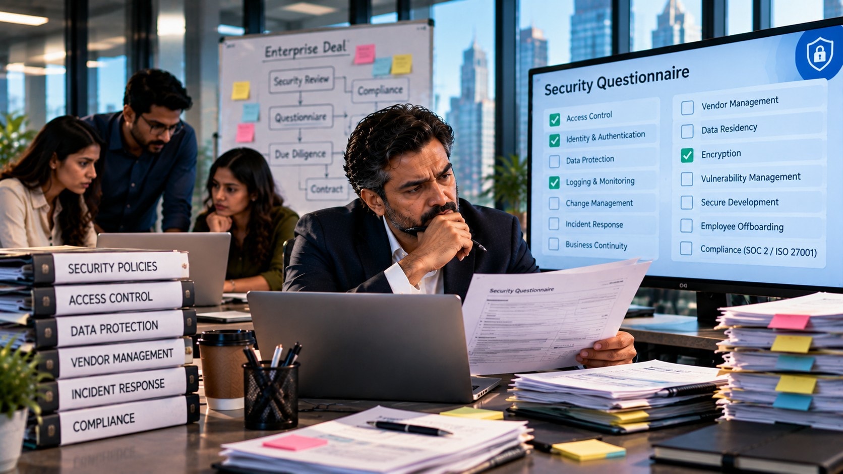 The Security Questionnaire That Stalls Your Deal