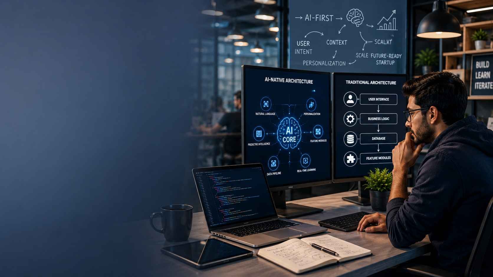 AI-Native Startup vs Traditional Startup: What Changes When AI Is Built In From Day One?