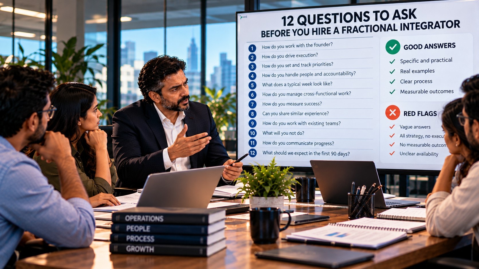 How to Hire a Fractional Integrator: 12 Questions to Ask Before You Sign