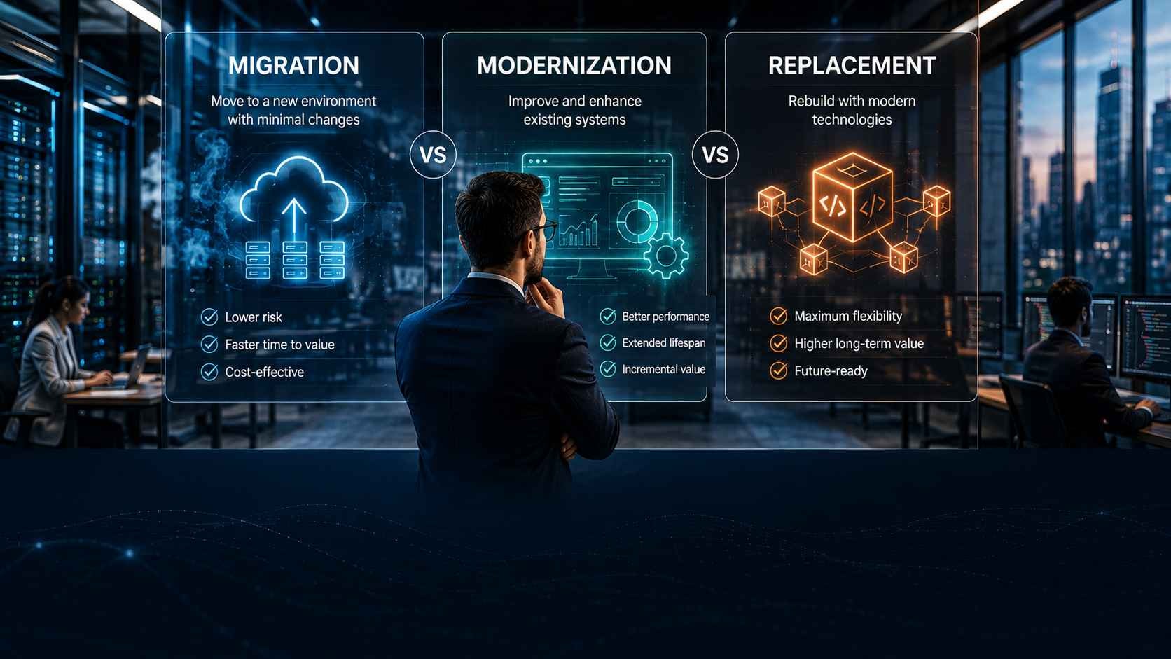 Legacy System Modernization vs. Migration vs. Replacement: Which Strategy Is Right?