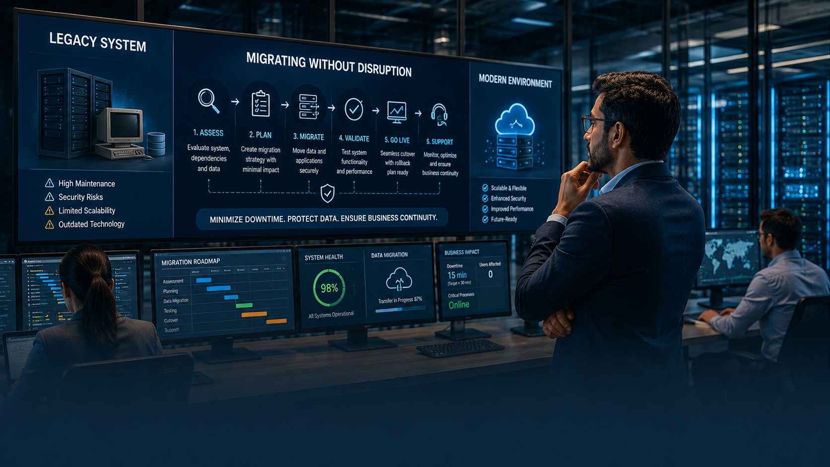 Legacy Application Migration Without Disrupting Business Operations
