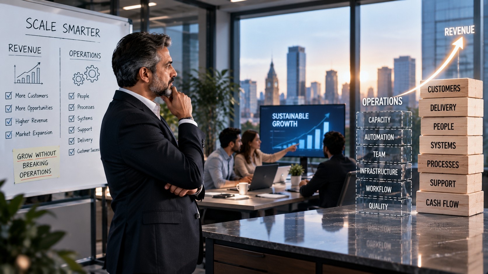 Your Revenue Can Scale Faster Than Your Operations: Where a Fractional Integrator and COO Prevent the Next Growth Ceiling