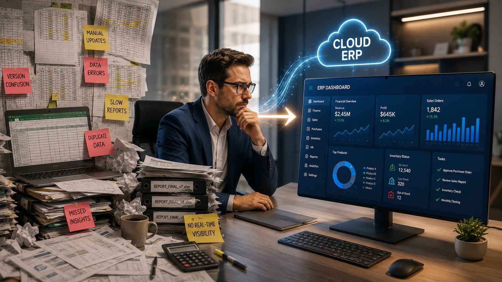 Why Excel is Hurting Your Business – Upgrade with ERP